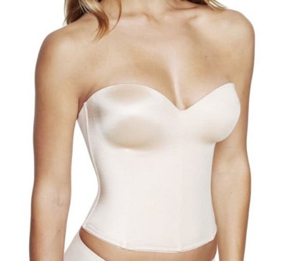 Dominique Ariel Strapless Longline Bra Bustier